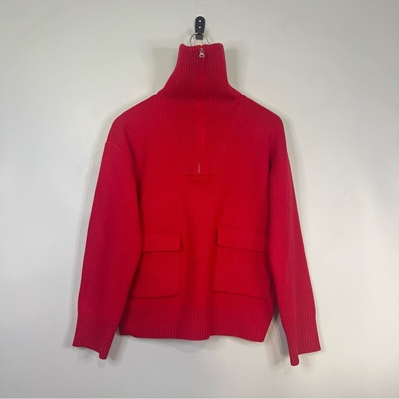 Anthropologie Red Sweater - Picture 2 of 7